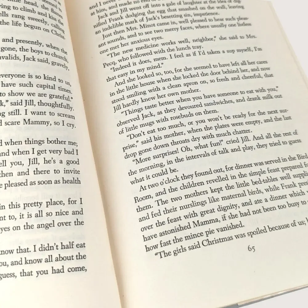 1950s Vintage Classic Jack And Jill Hardcover Book By Louisa May Alcott